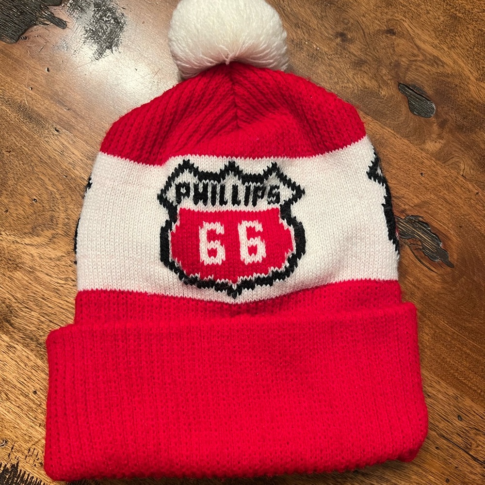 Vintage Phillips 66 Stocking Cap / Beanie